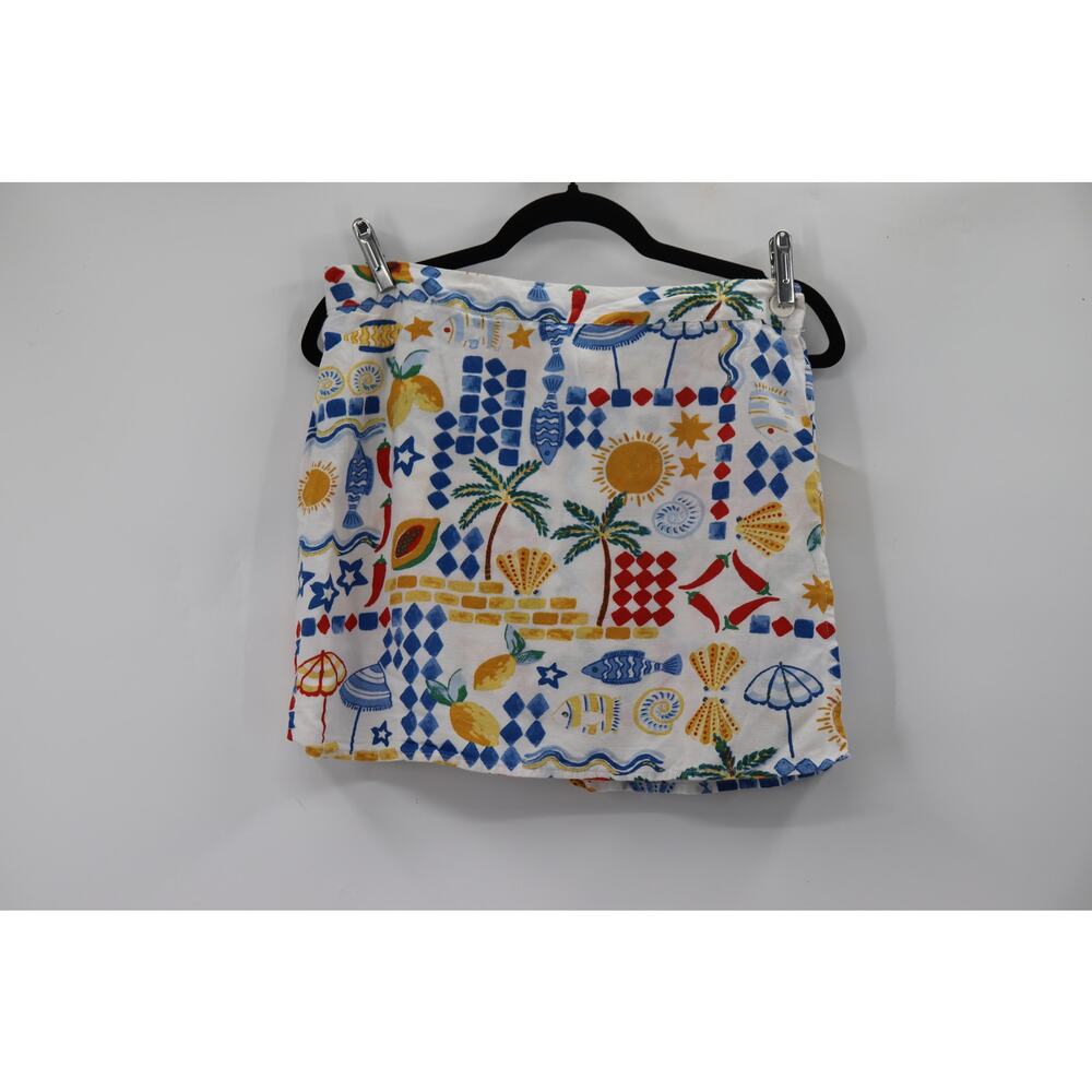 Colorful Patterned Mini Skirt - Picture 2 of 6